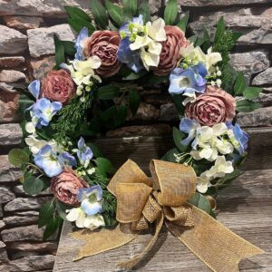 Harmony in Blooms Spring Wreath